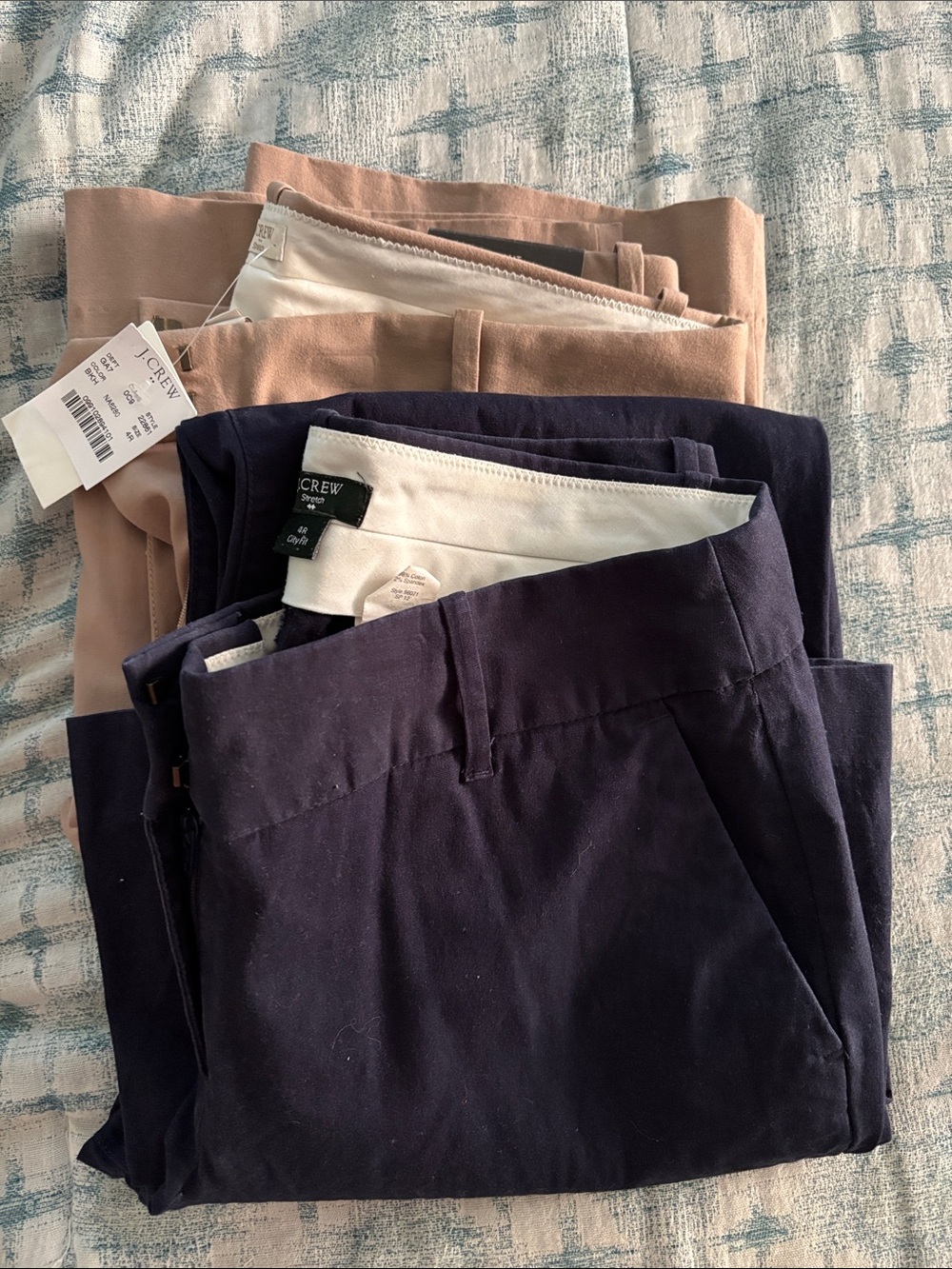 J. Crew Addison city fit pants bundle
